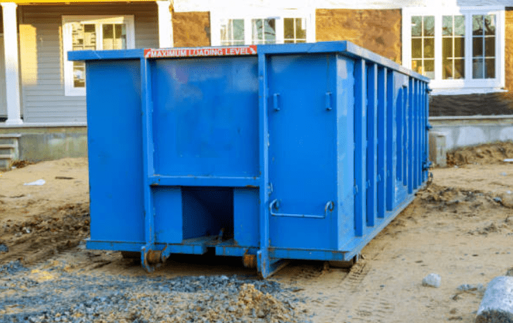 Residential dumpster rental service